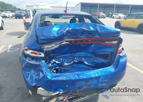 2013 Dodge Dart Limited z USA, uszkodzony, nr VIN 1C3CDFCA3DD334602